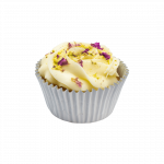 Rose coconut cupcake