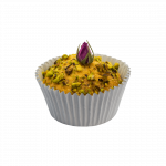 Pistachio rosebud classic cupcake