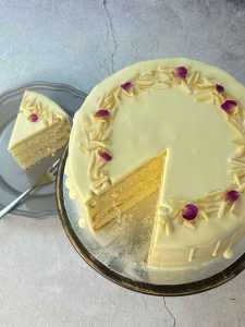Vanilla Cake without cream