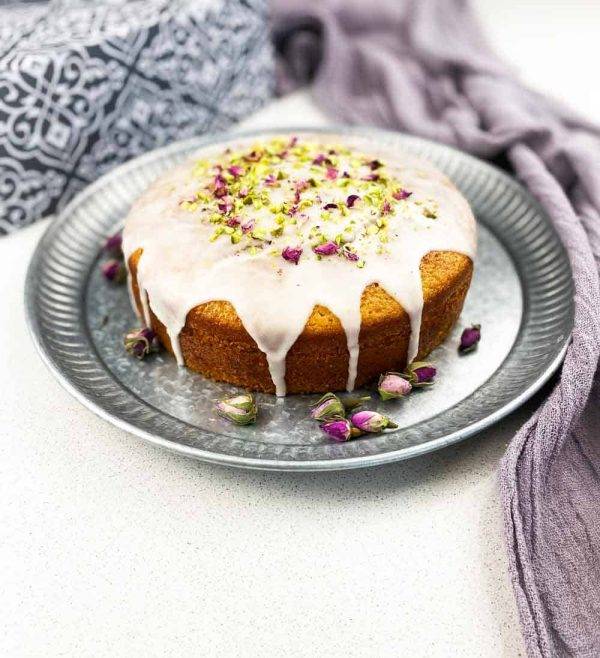 Persian Love Cake rosewater Cardamom