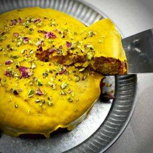 GF Saffron Persian Love Cake