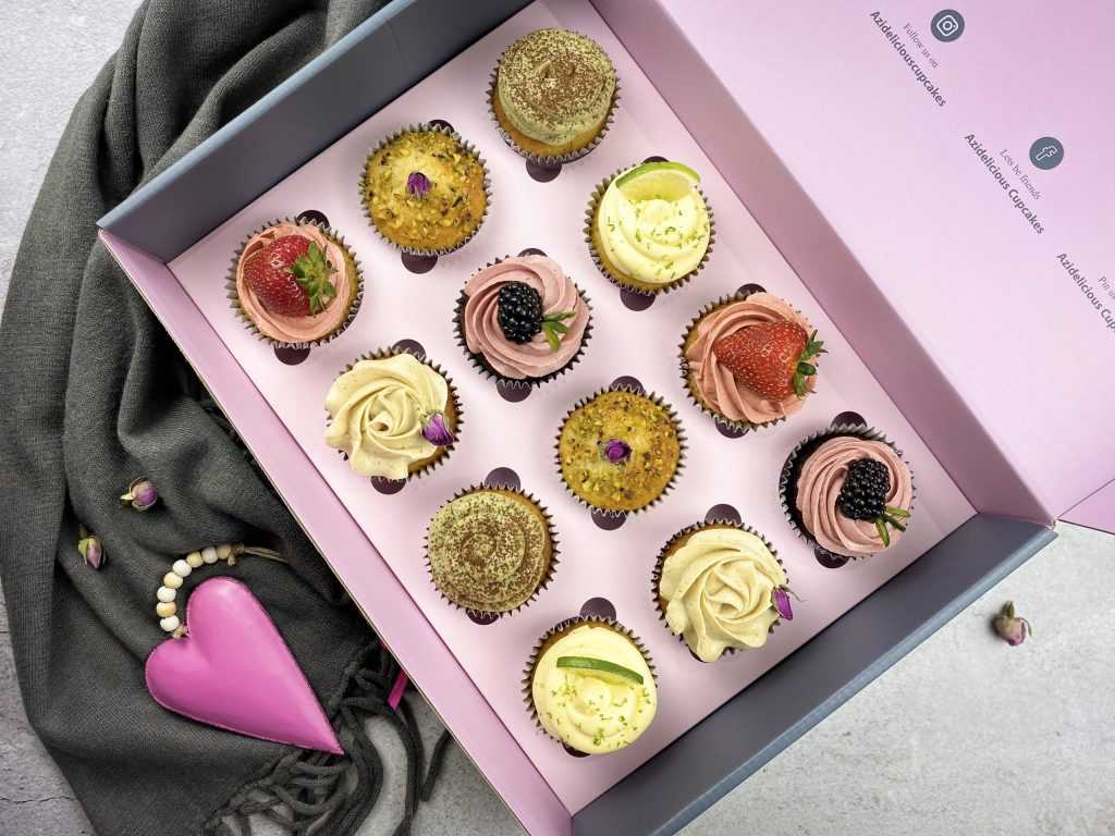 Valentine Cupcake Box