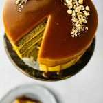 Banana Caramel Cake