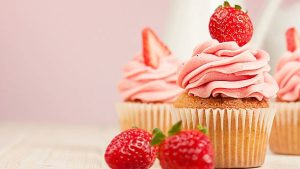 Strawberry cupcakes, one of the best cupcake flavors